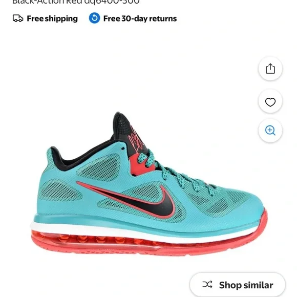 Nike LeBron 9 Low "Reverse Liverpool" - Picture 1 of 8